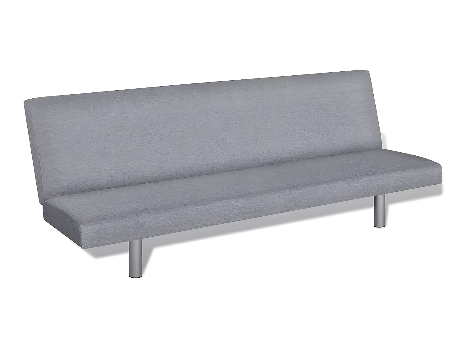 Canapé-lit Gris clair Polyester