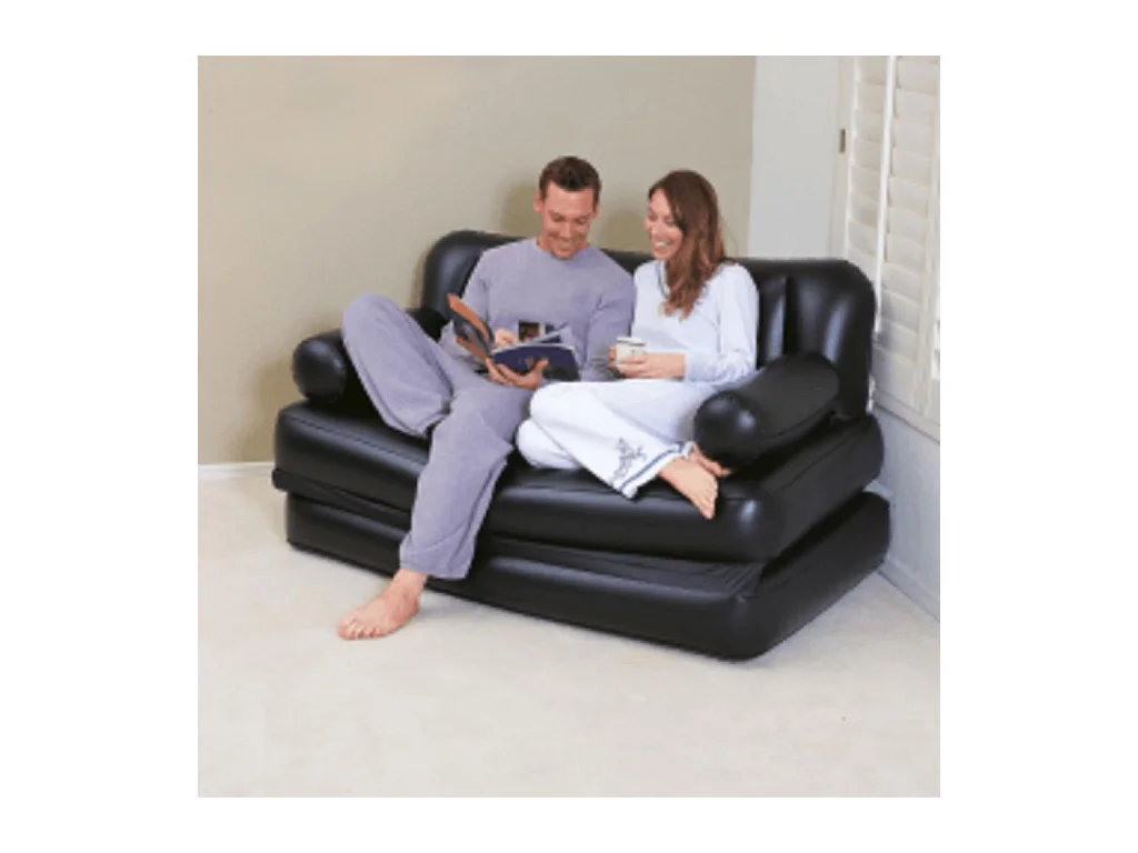 Divano letto matrimoniale gonfiabile 5 in 1 Bestway 188x152x64 cm