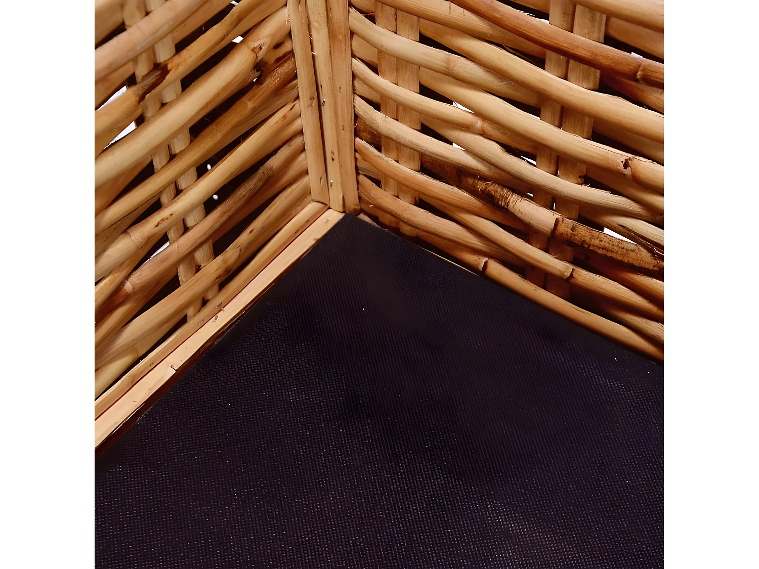 Ensemble de canapés 15 pcs Rotin naturel