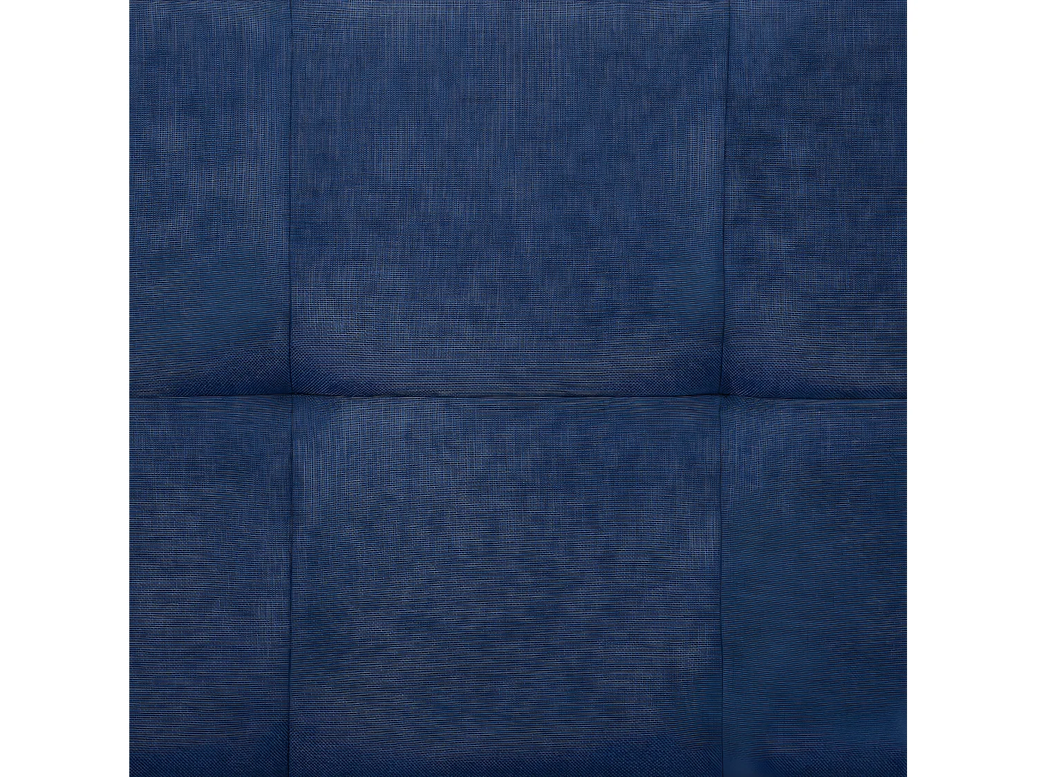 Slaapbank met twee kussens Blauw Polyester