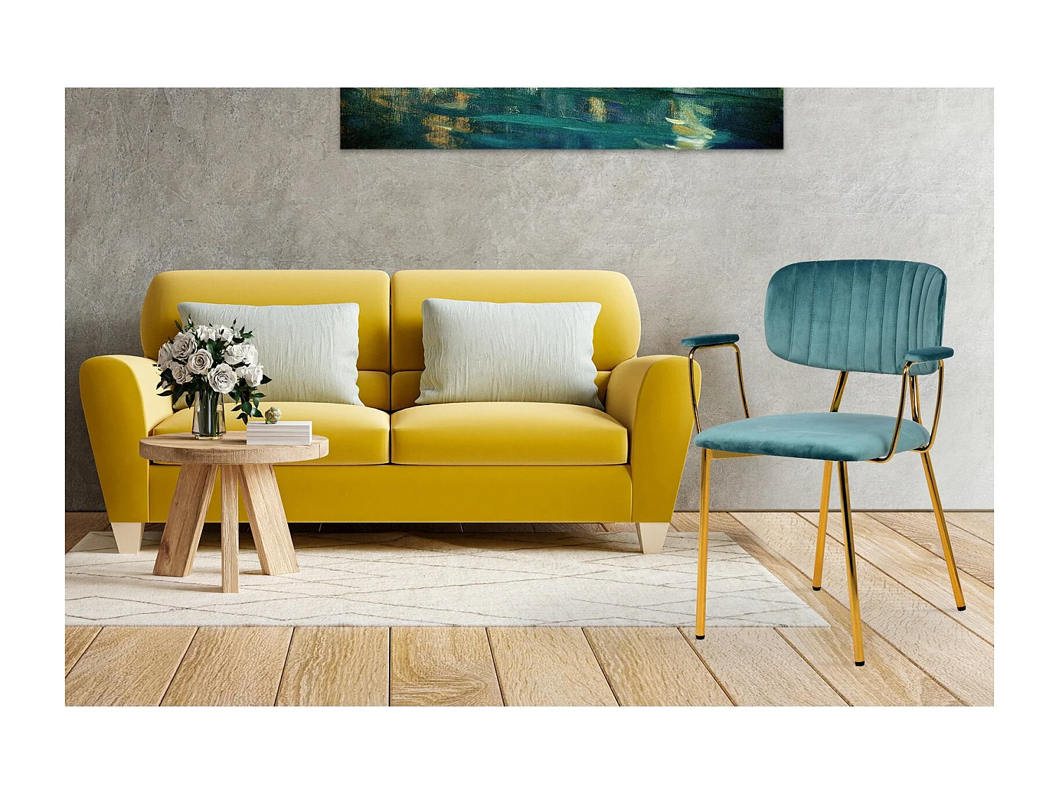 Chaise Giselle 225 lot de 2
