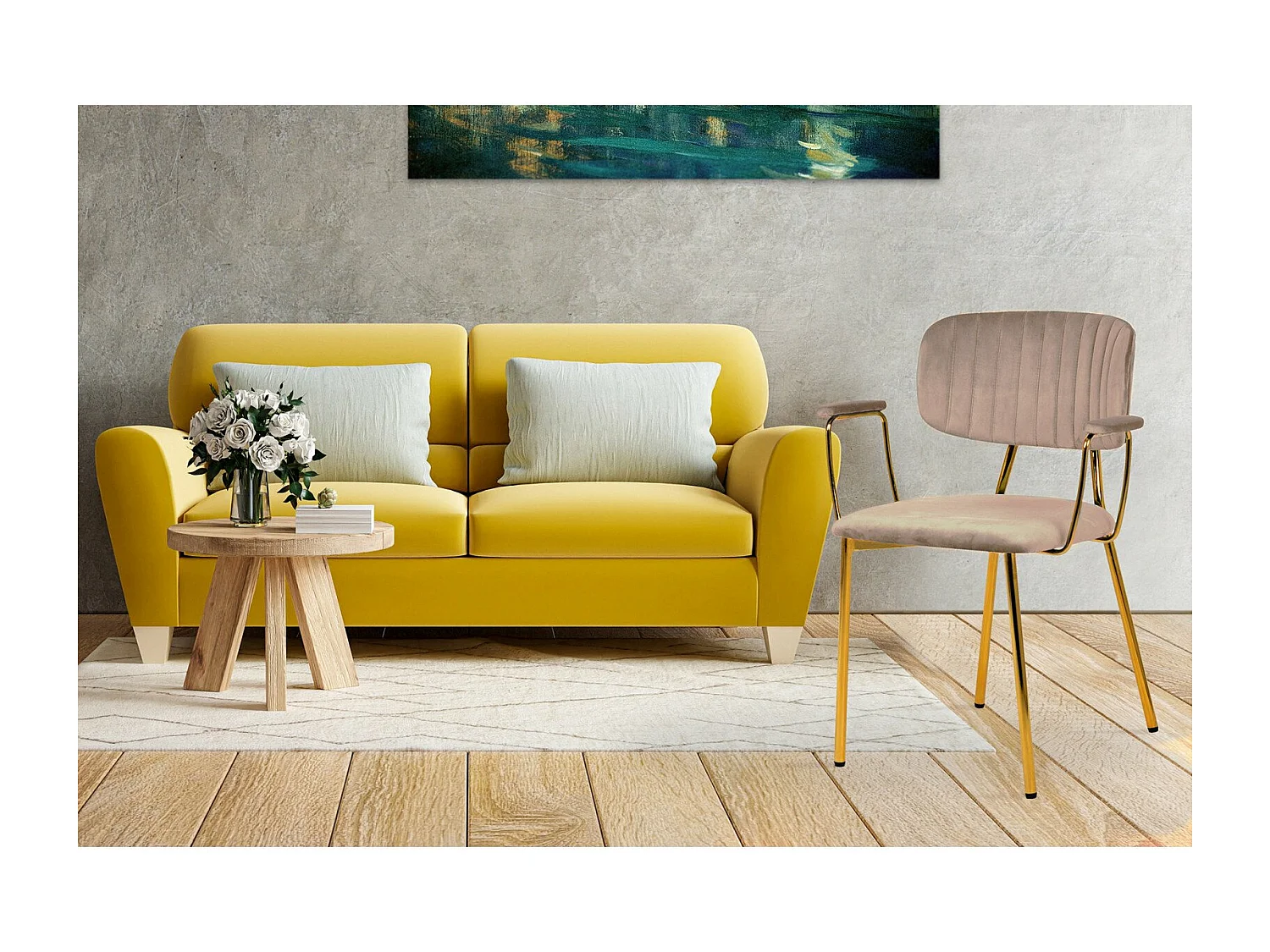 Chaise Giselle 225 lot de 2