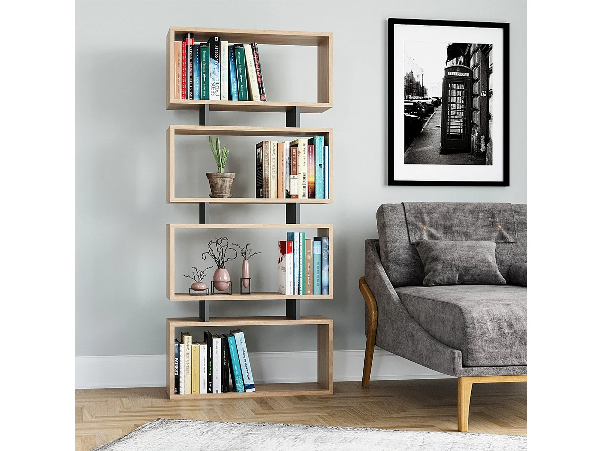 Estantería 4 estantes L72 cm - Langdon