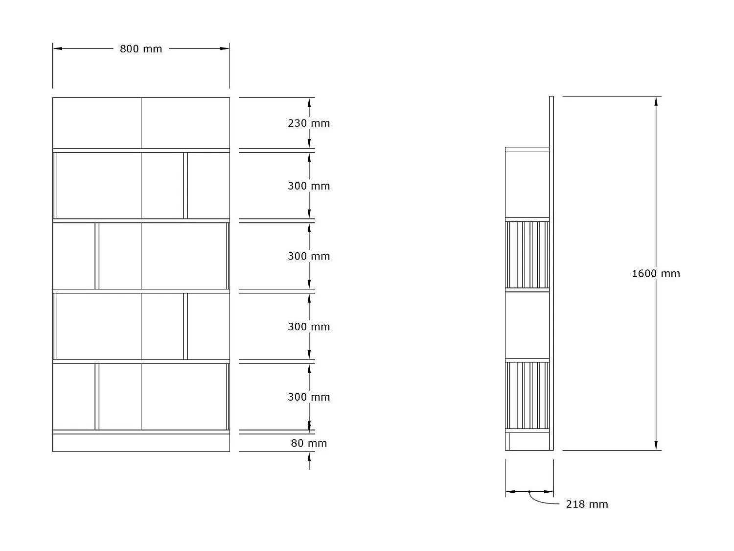 Estantería Alex-White