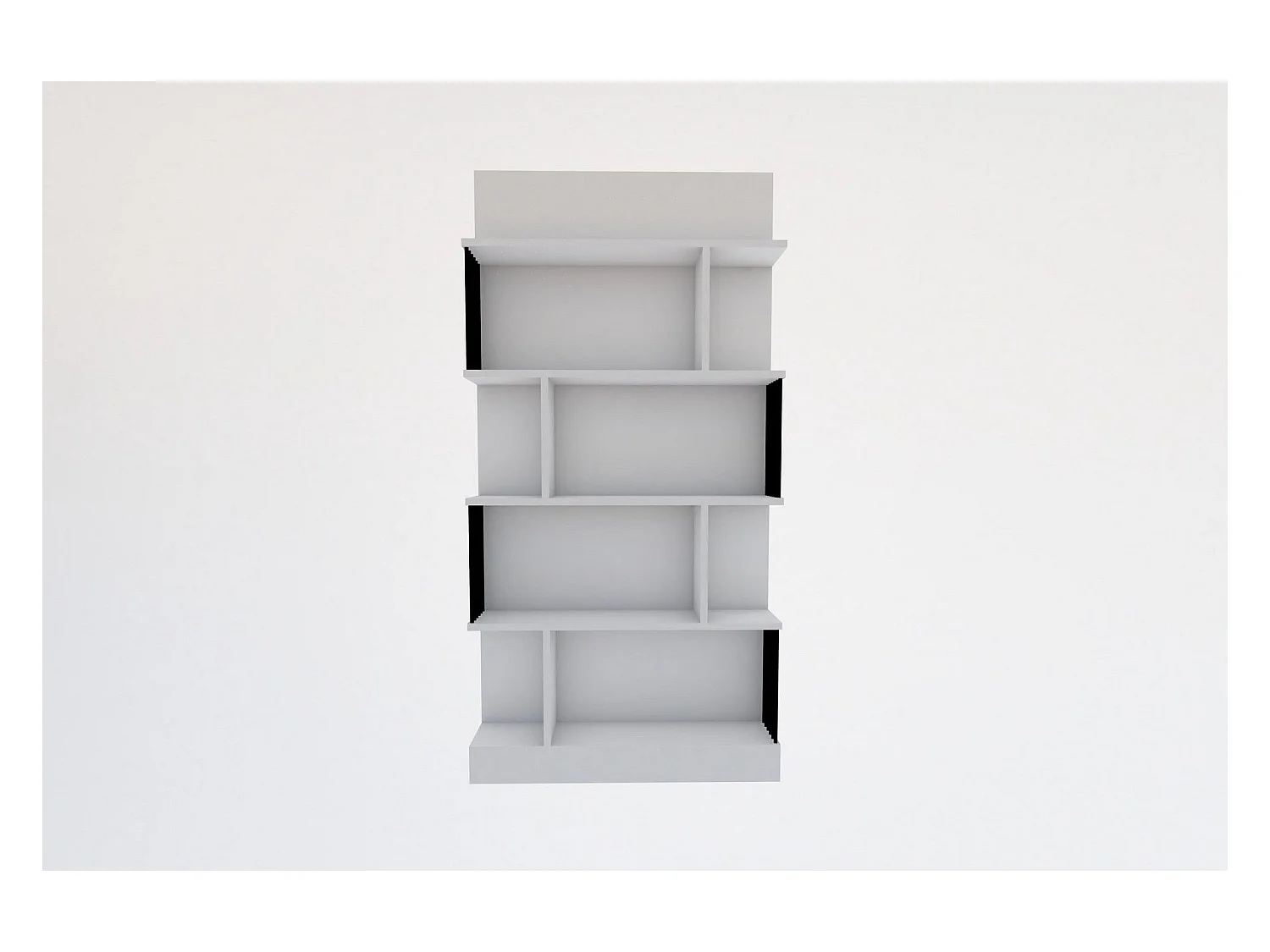 Étagère bibliothèque Orik L80cm Blanc