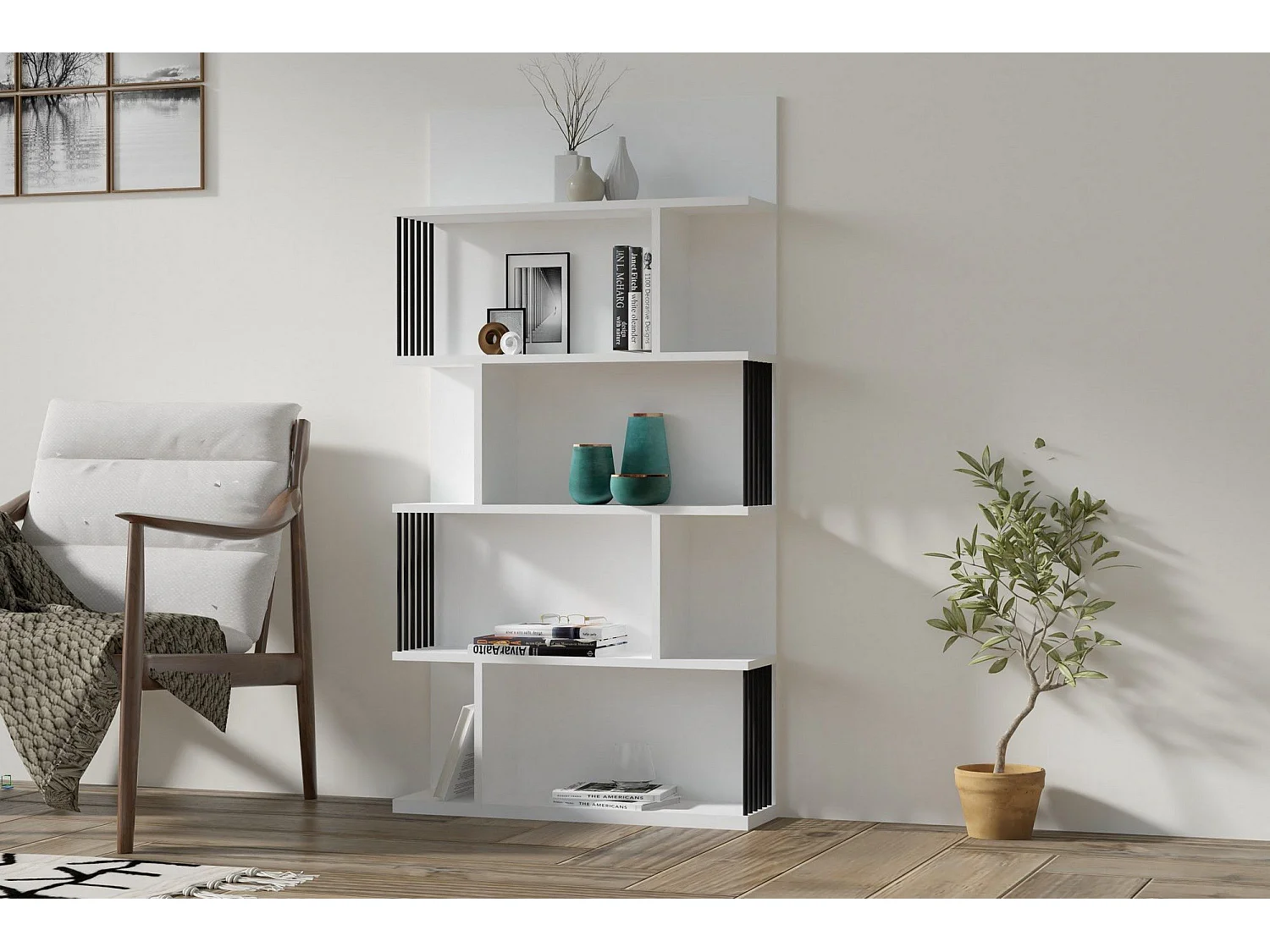 Estante de livros-Alex-Branco