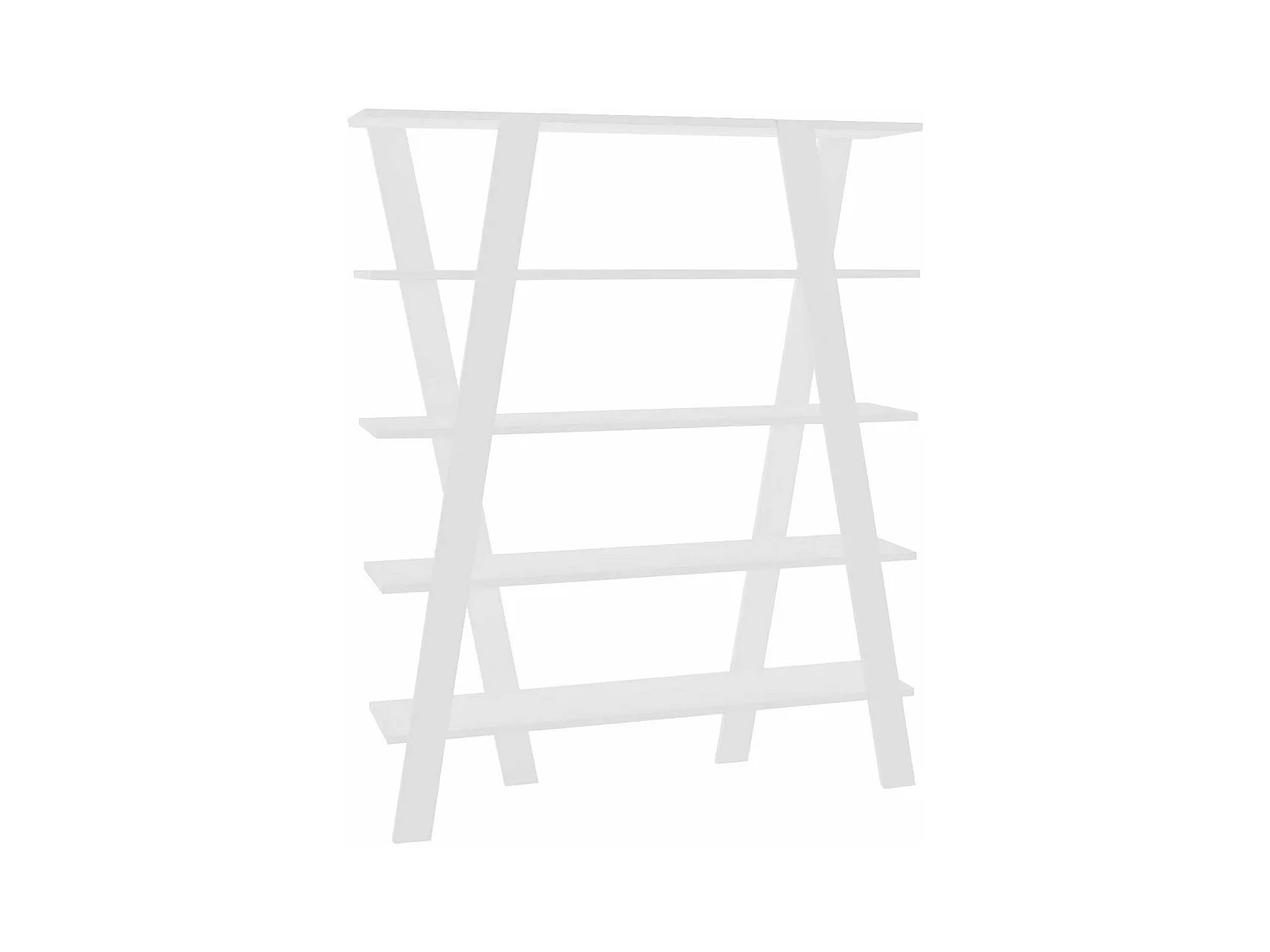 Étagère bibliothèque Yoron L120cm Blanc