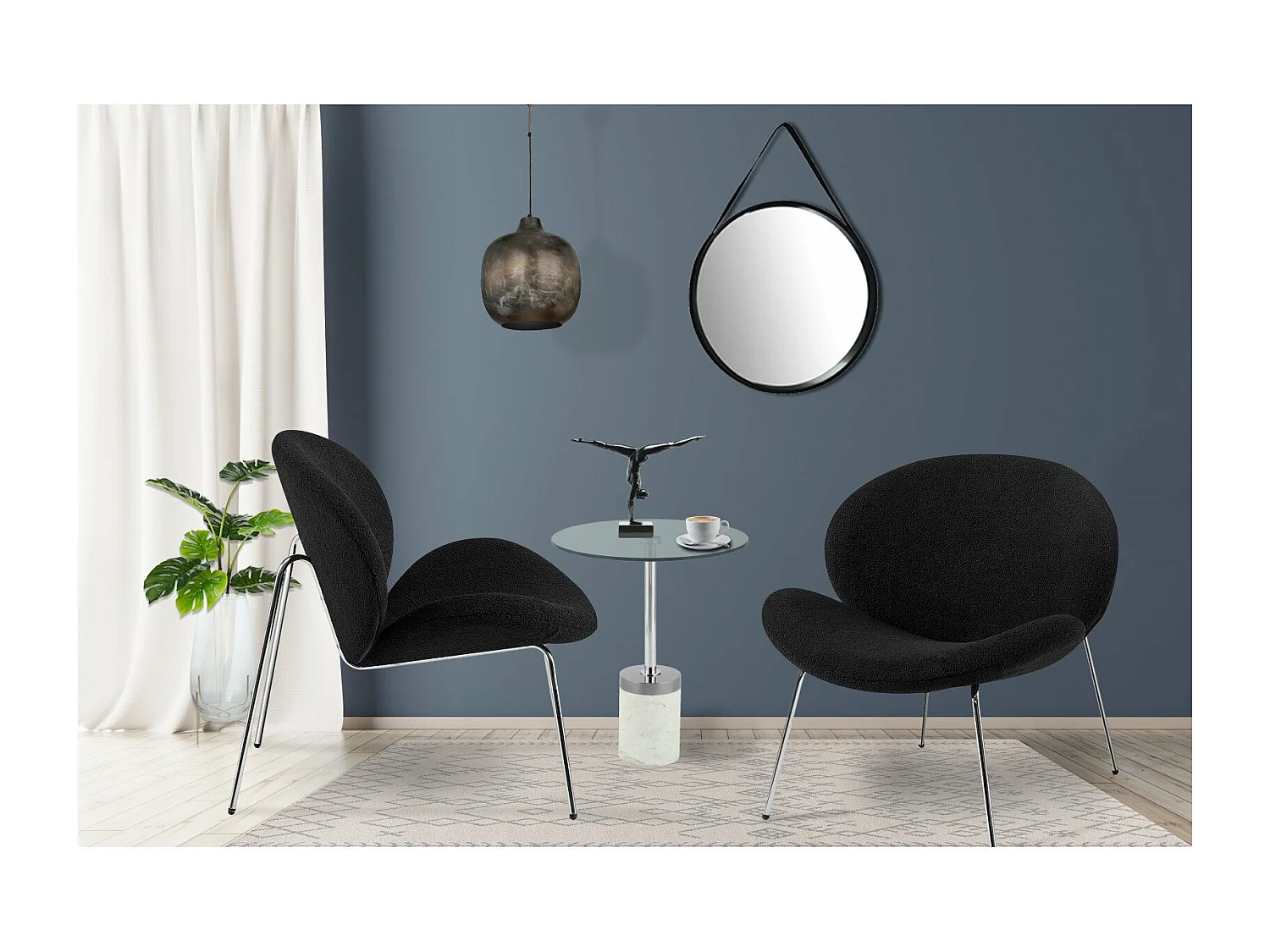 Chaise Jaden 125 lot de 2