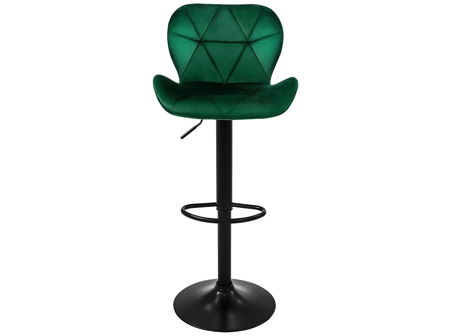 Set di 2 sgabelli da bar altezza regolabile sgabello da bar sgabello in velluto