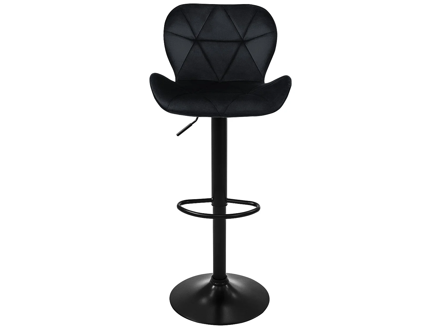 Set di 2 sgabelli da bar sgabello da bar regolabile in altezza sgabello in vellu