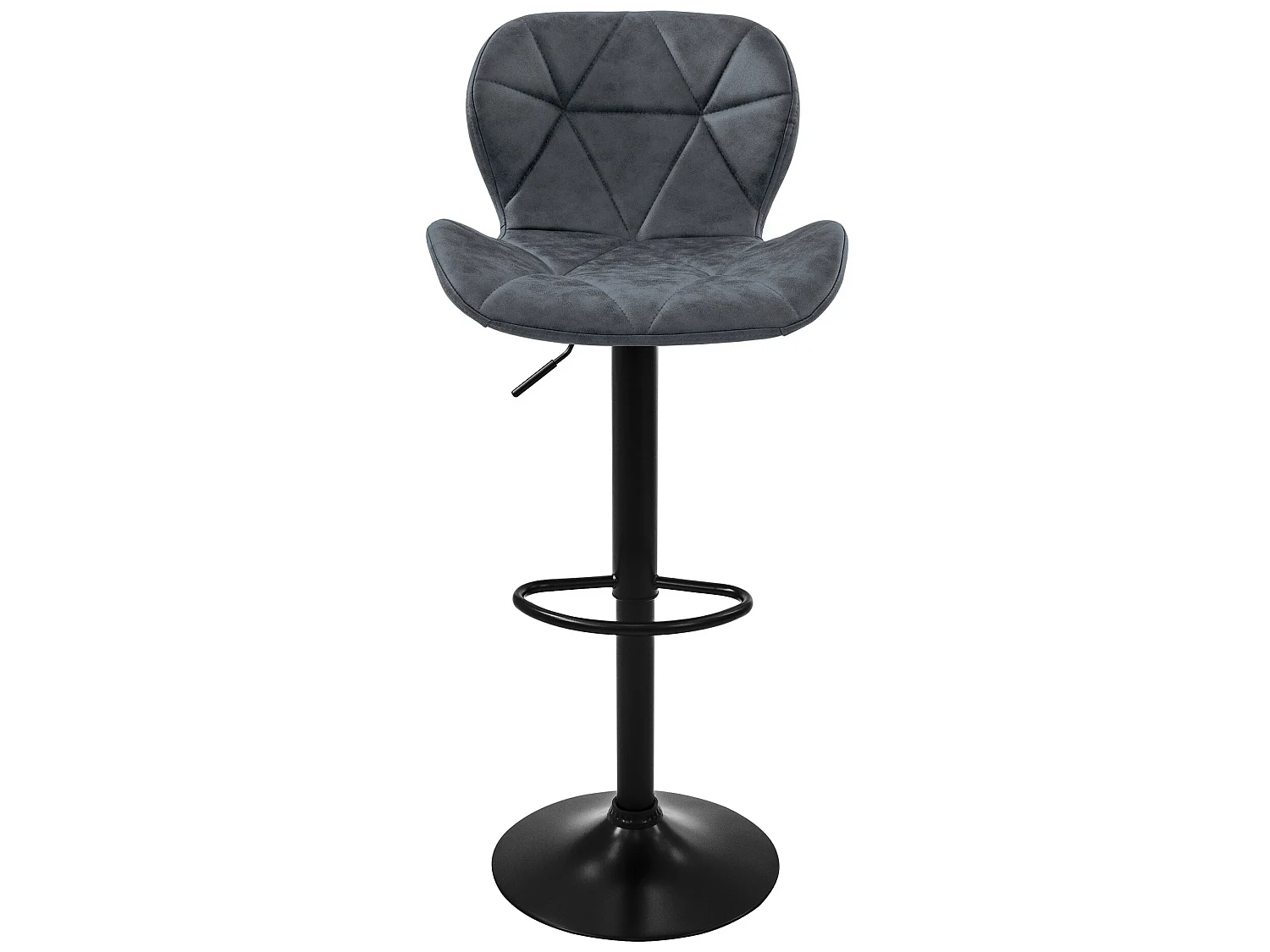 Lot de 2 tabourets de bar Réglable en hauteur Chaise de bar Tabouret de bistrot