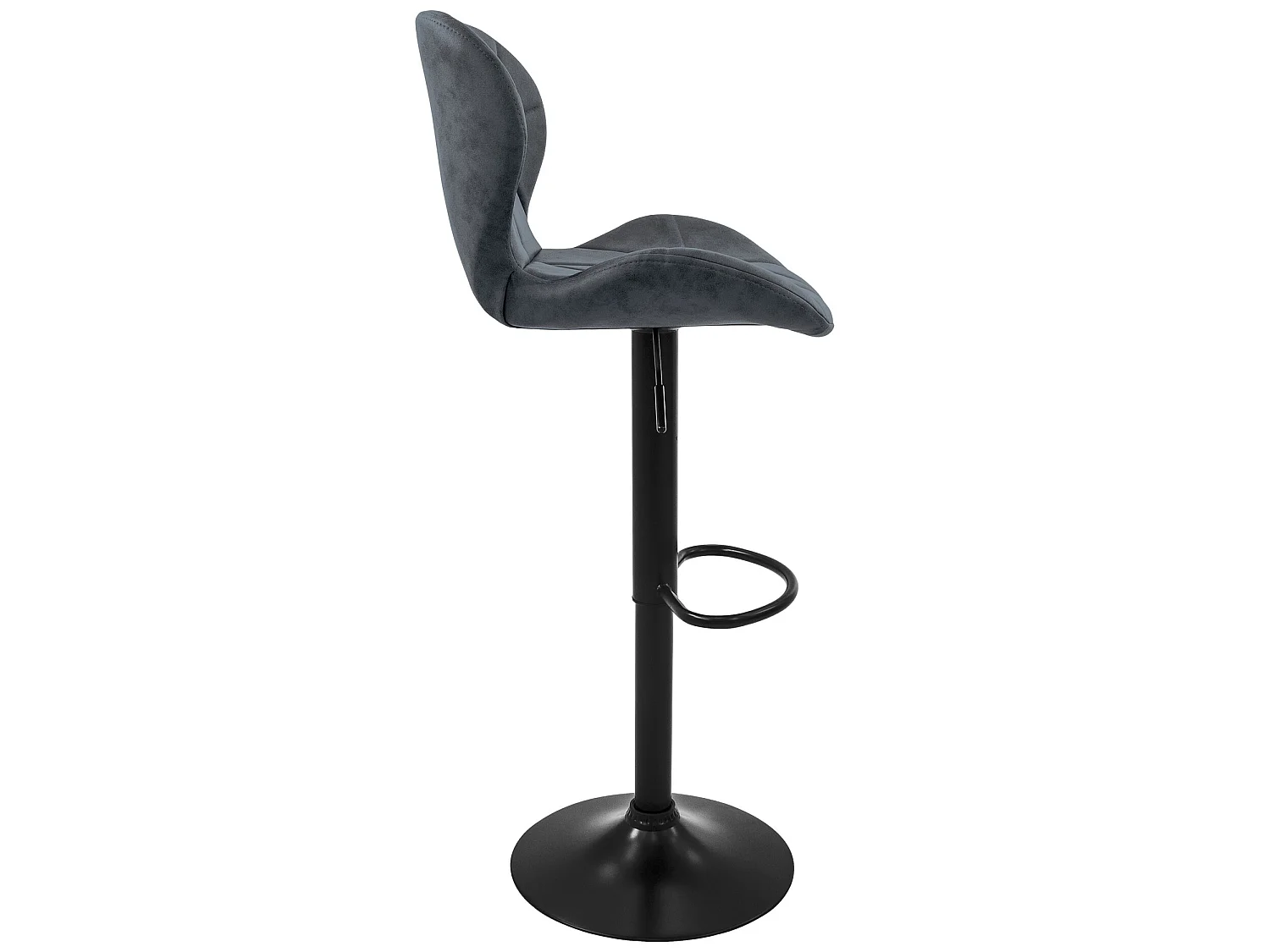 Lot de 2 tabourets de bar Réglable en hauteur Chaise de bar Tabouret de bistrot