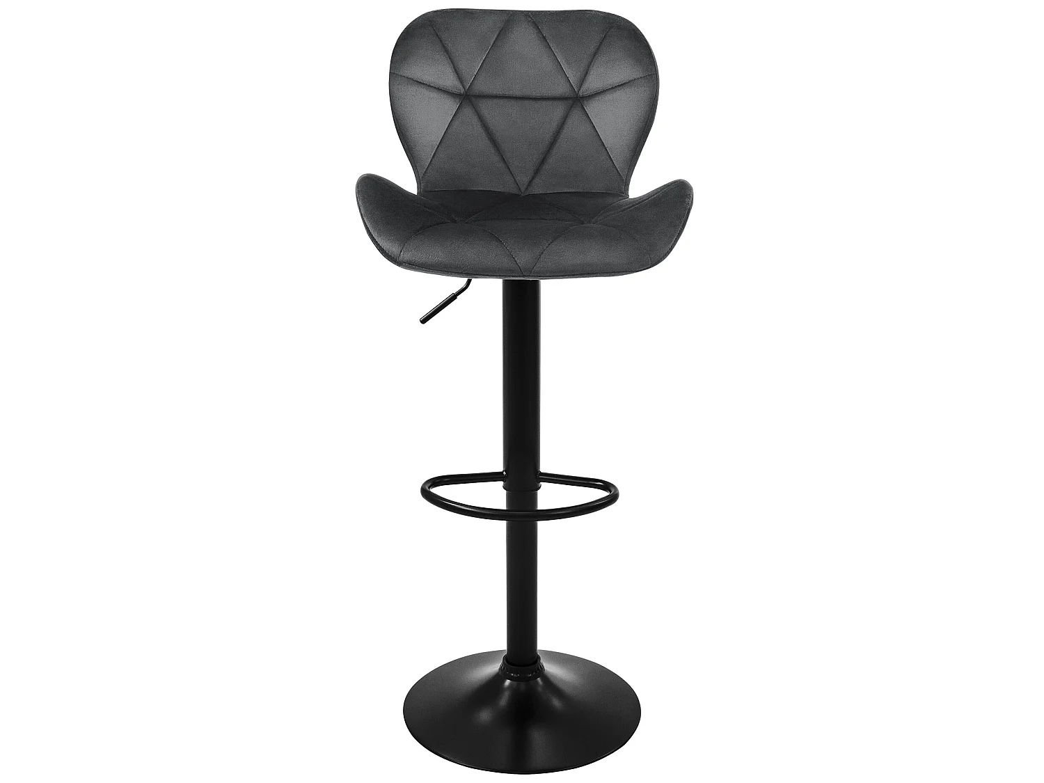 Set di 2 sgabelli da bar sgabello da bar regolabile in altezza sgabello in vellu