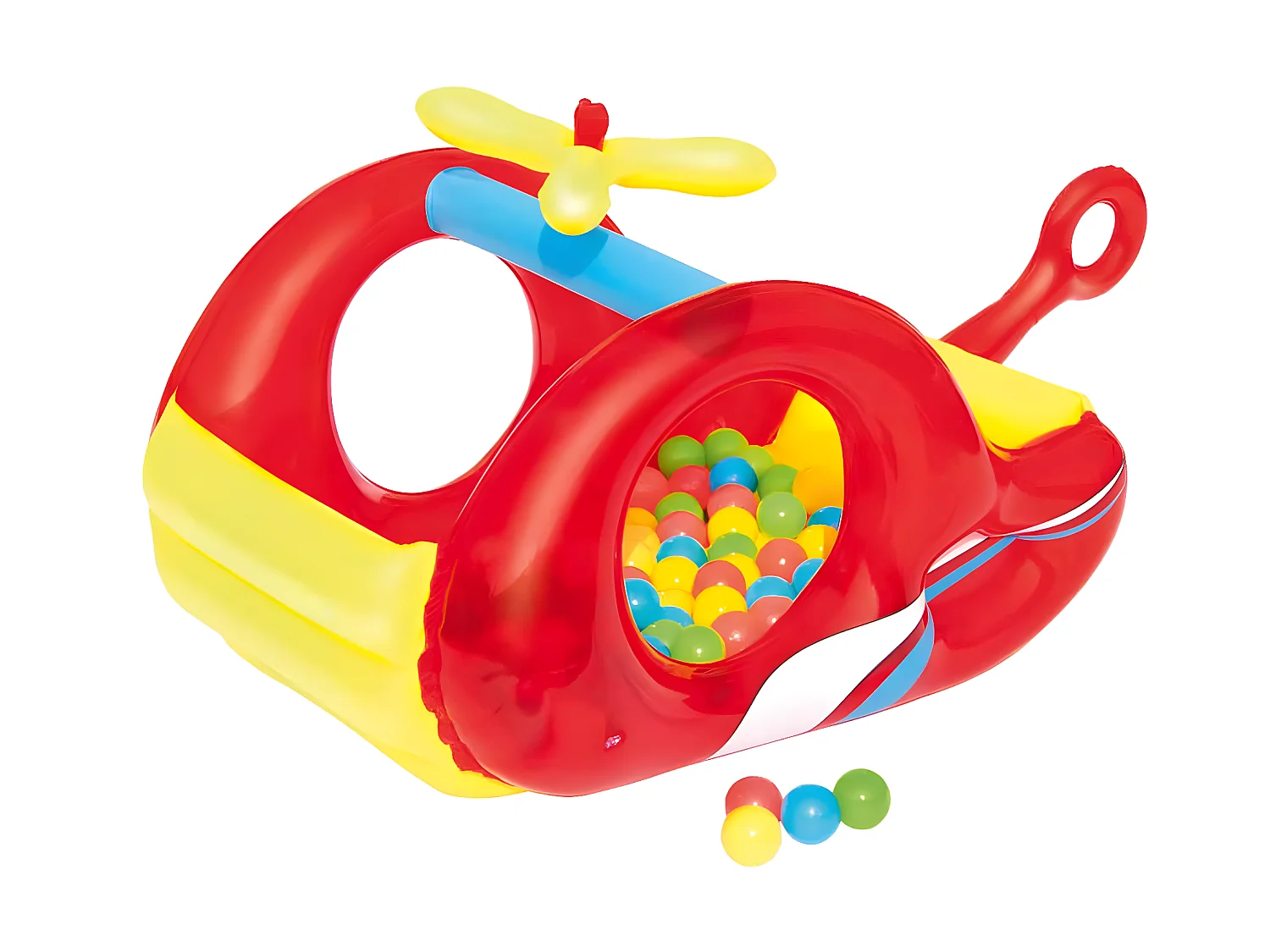 Piscina de Bolas Hinchable Bestway Helicóptero 132x79x68 cm