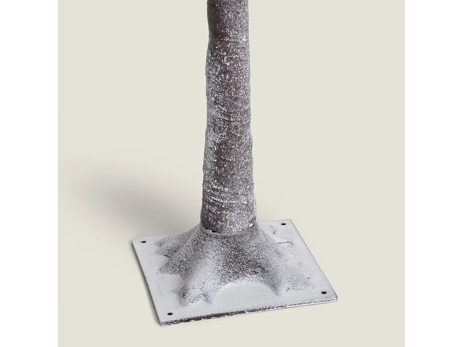 Sapin de Noël 64 LED 150cm Blanc Chaud  Marron foncé