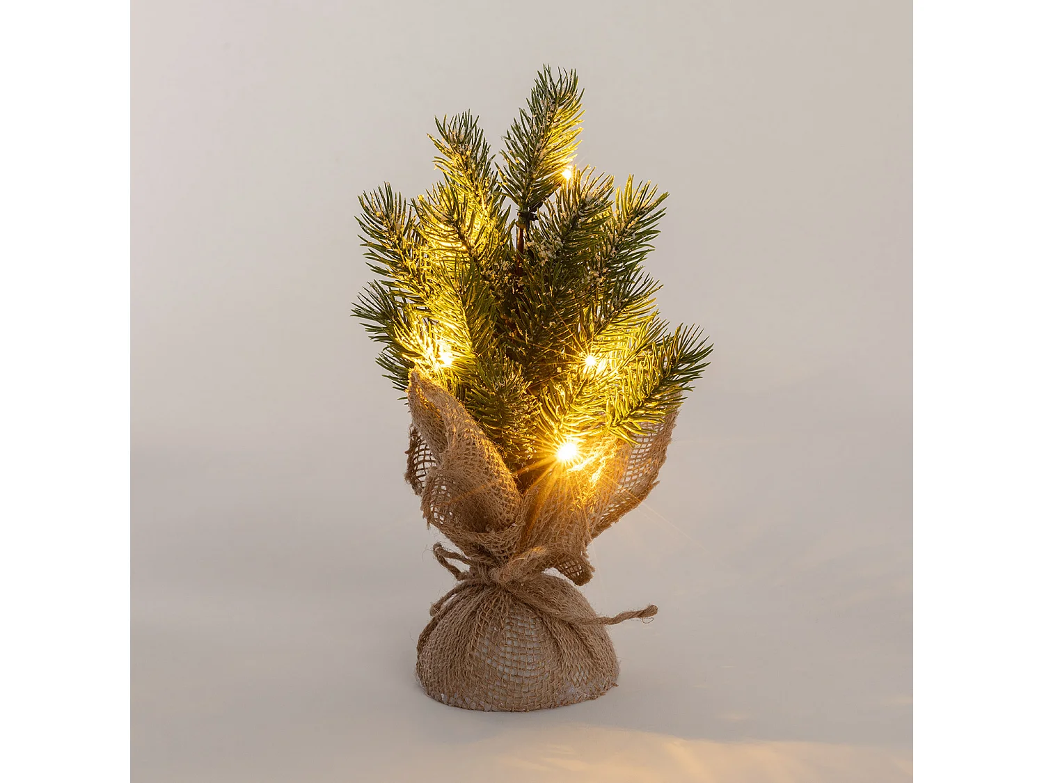 Sapin de Noël LED Pine à Piles  Vert