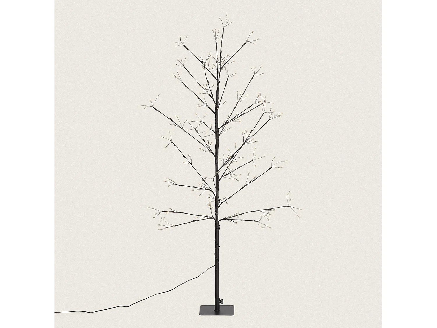 Sapin de Noël 240 LED 120 cm Ognis Blanc Chaud 2700K