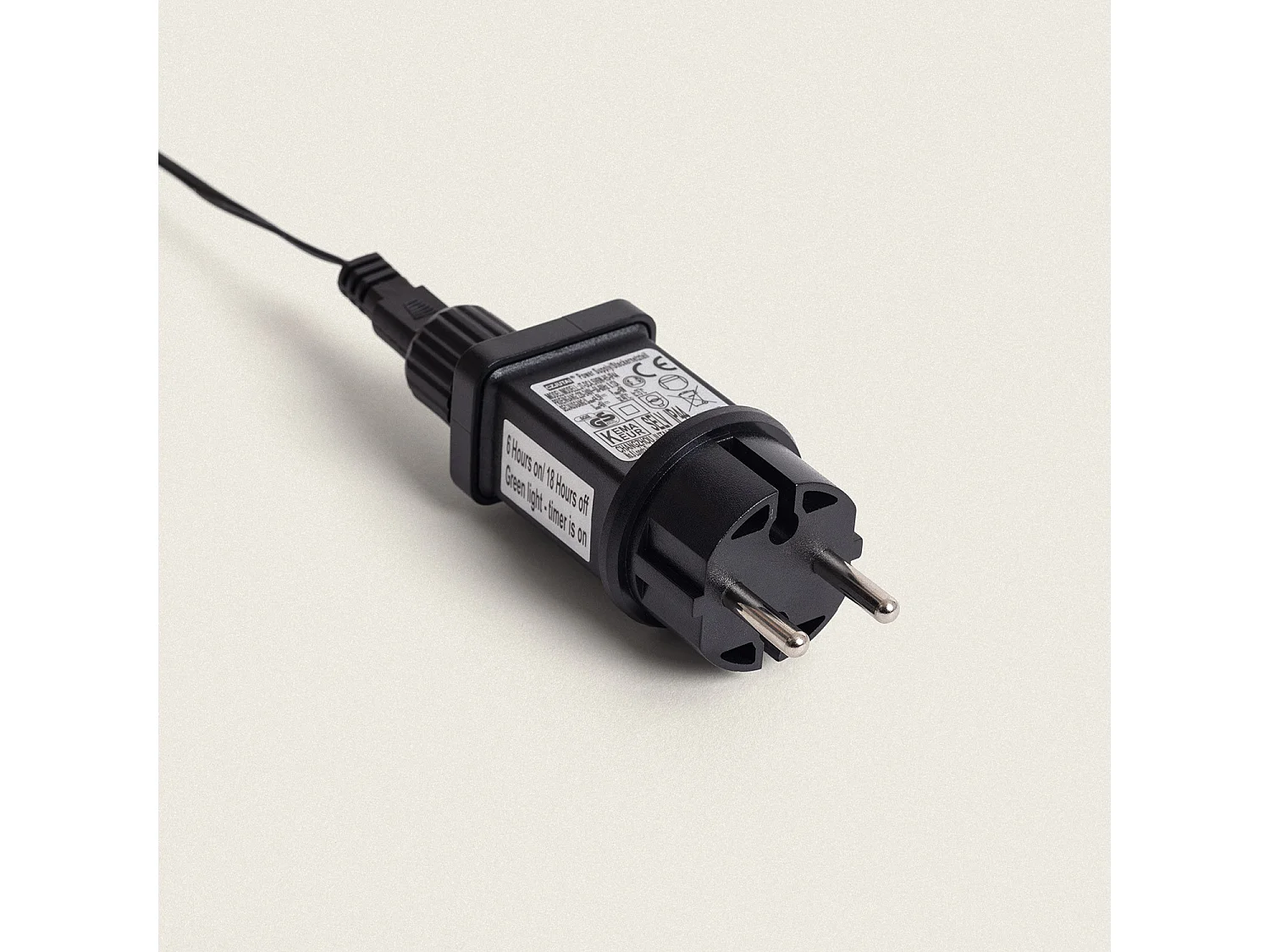 Sapin de Noël 240 LED 120 cm Ognis Blanc Chaud 2700K