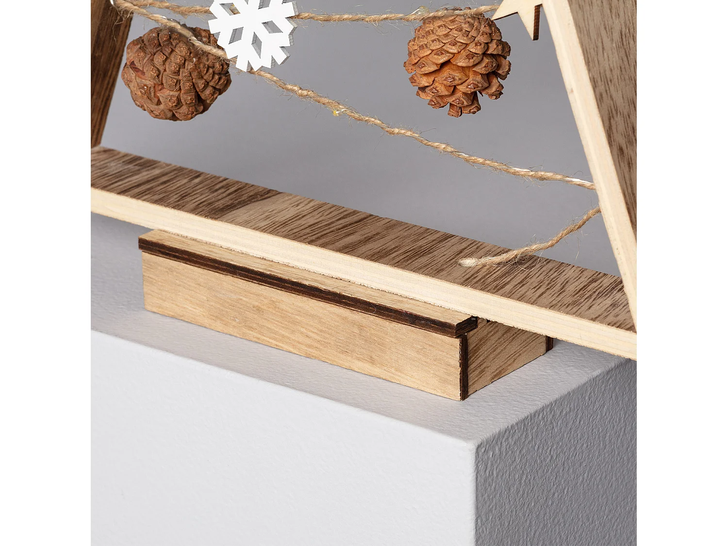 Árbol de Navidad LED Golden con Batería Natural