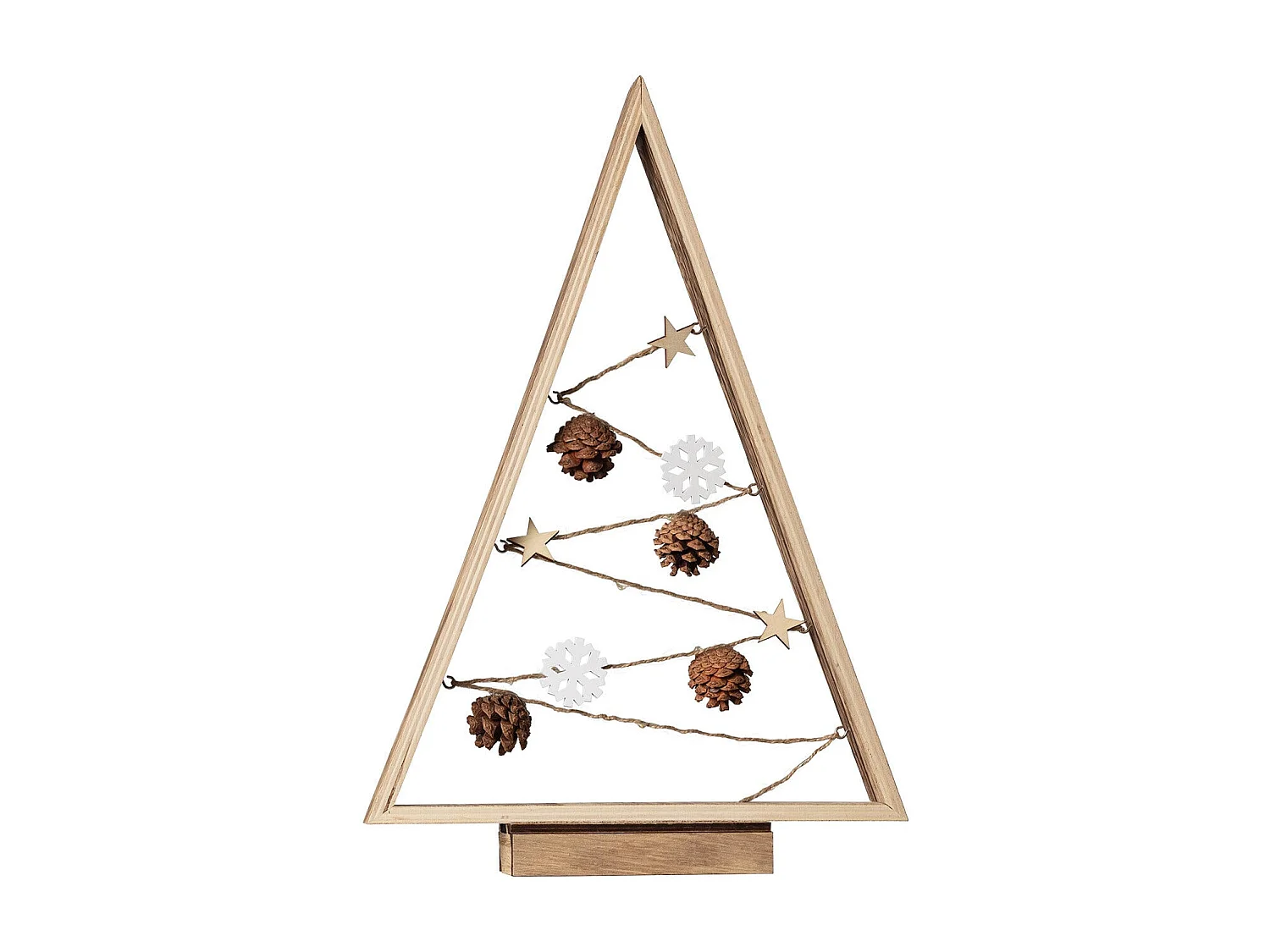 Albero di Natale LED Golden con Batteria Naturale