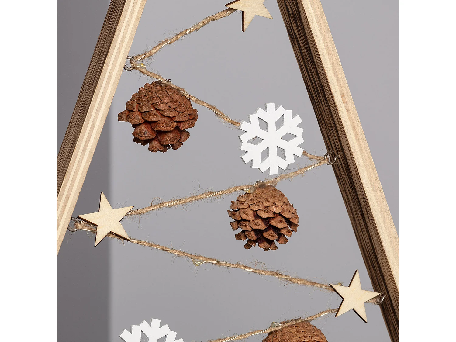 Albero di Natale LED Golden con Batteria Naturale