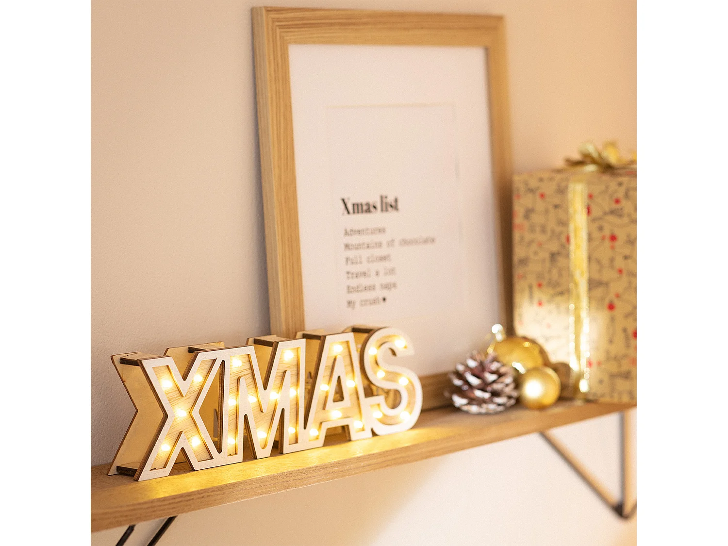 Lumière de Noël LED XMAS Naturel