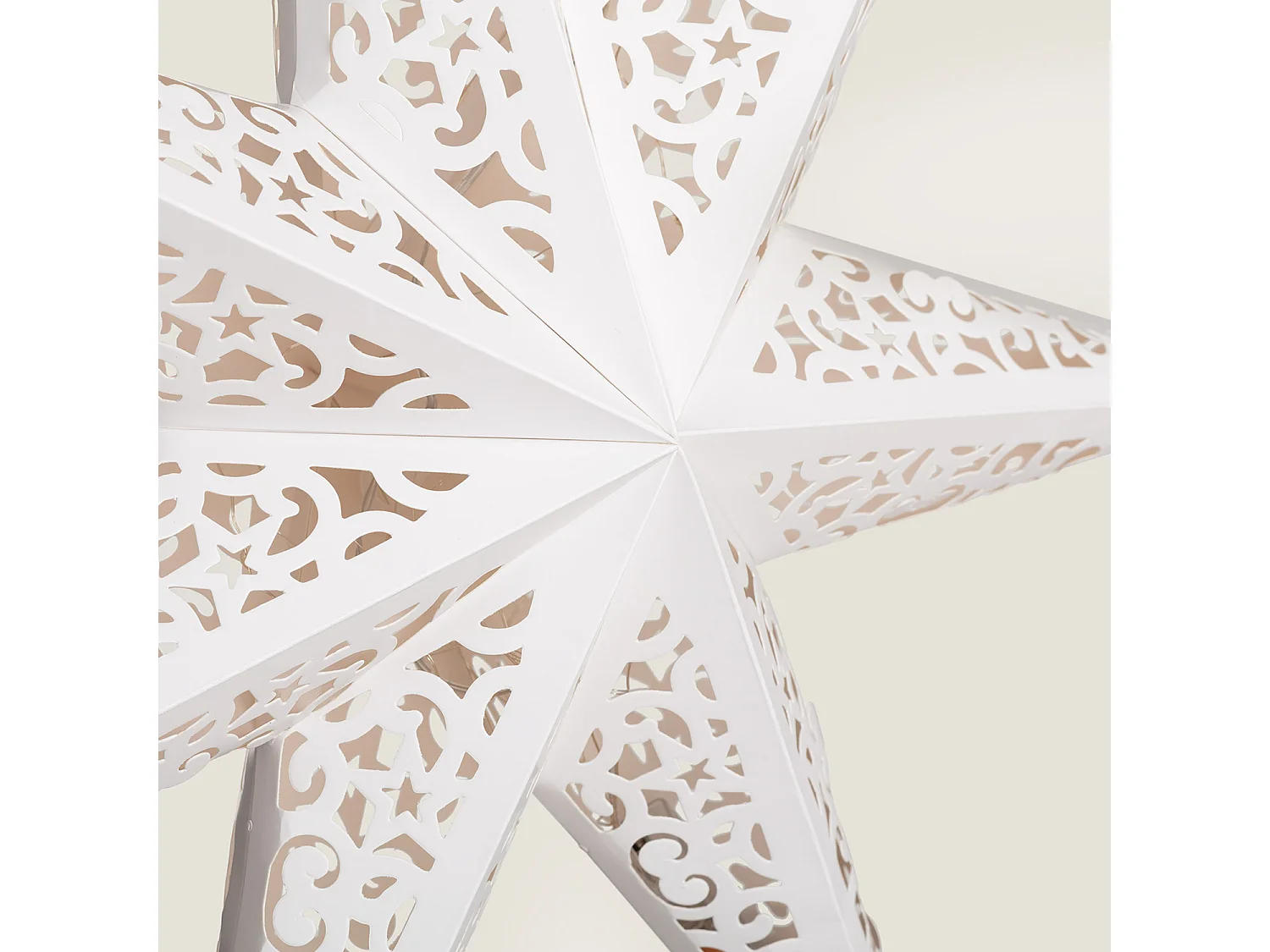 Stella LED Carta a Pile Araby Bianco