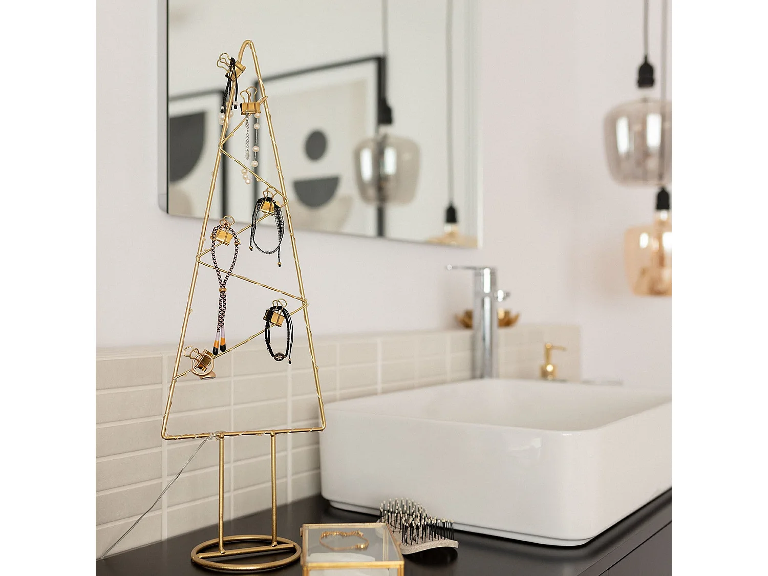 Árbol de Navidad LED Gold Dorado