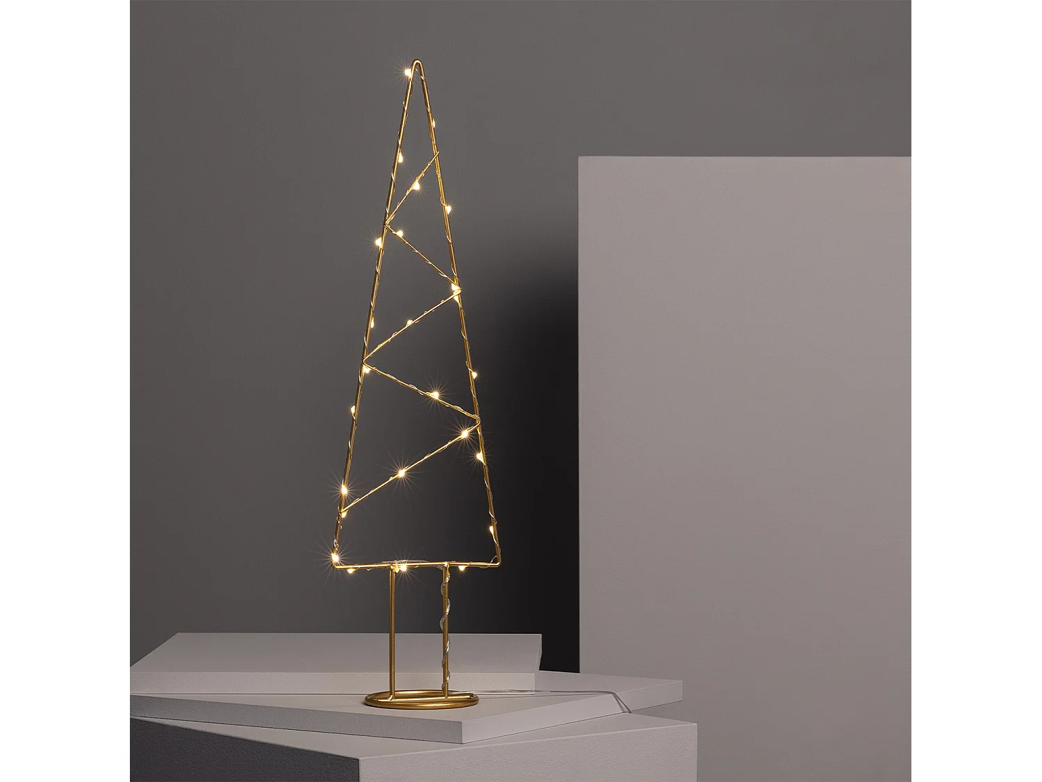 Árbol de Navidad LED Gold Dorado