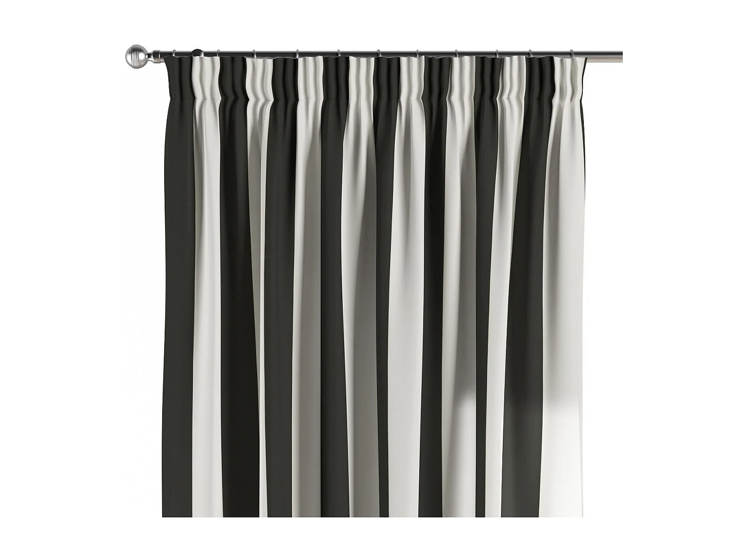 VORHANG COMICS schwarz und weiß, 130x245 cm