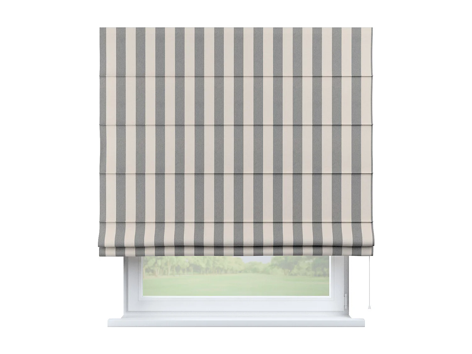 RAFFROLLO Quadro weiß und grau, 110x150 cm