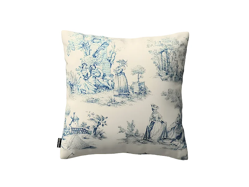 KISSENHÜLLE Avinon blau, 43x43 cm