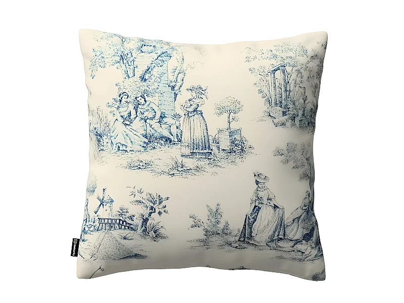 KISSENHÜLLE Avinon blau, 43x43 cm