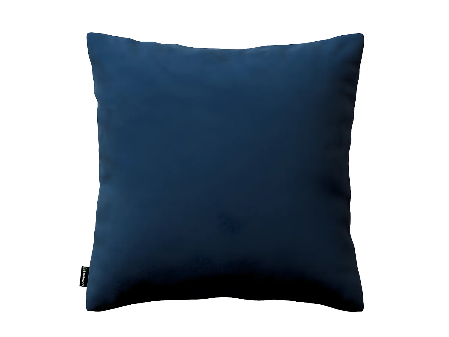 KISSENHÜLLE Velvet dunkelblau, 43x43cm