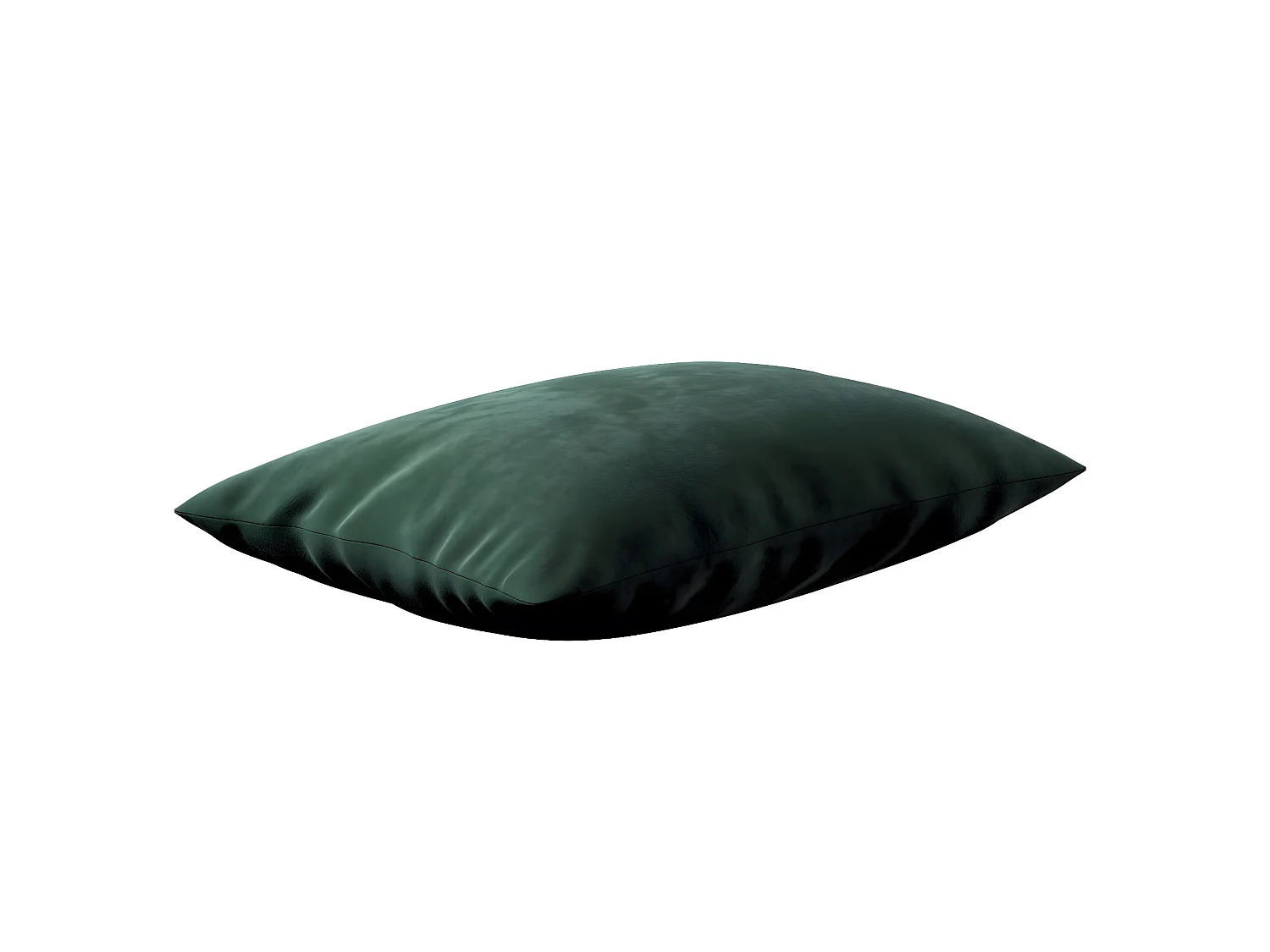 KISSENHÜLLE Velvet dunkelgrün, 60x40cm