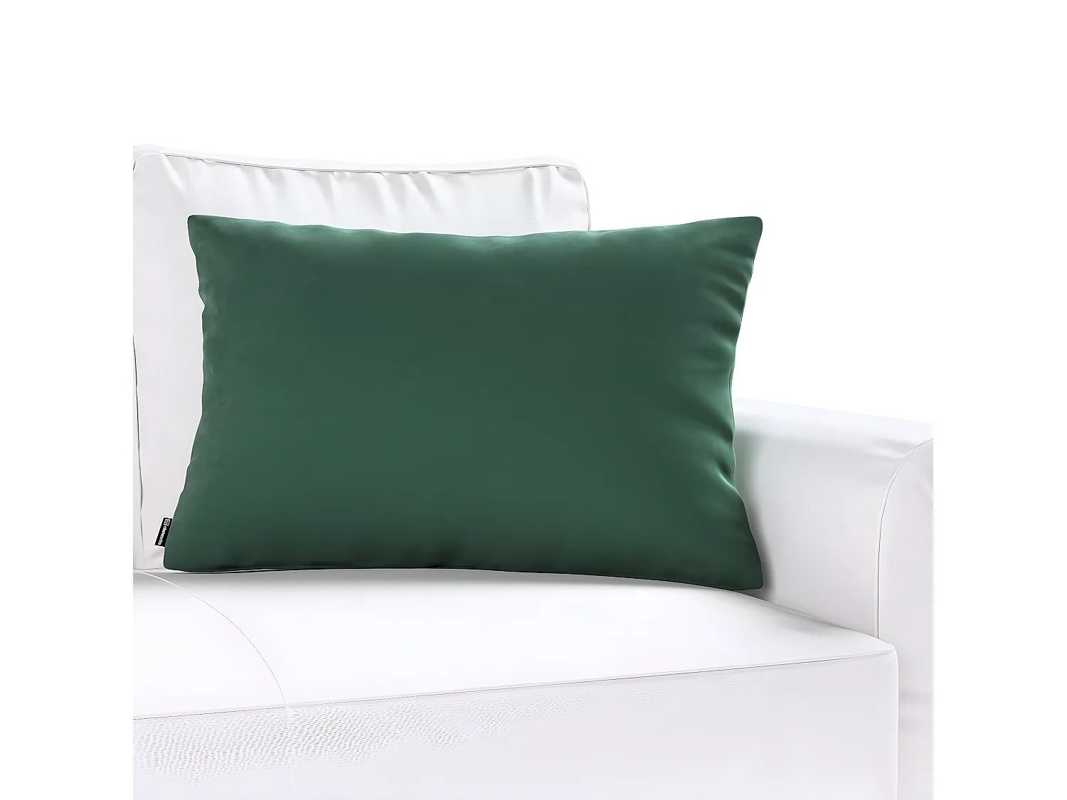 KISSENHÜLLE Velvet dunkelgrün, 60x40cm