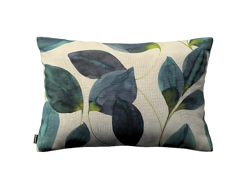 KISSENHÜLLE Abigail grün und beige, 60x40 cm