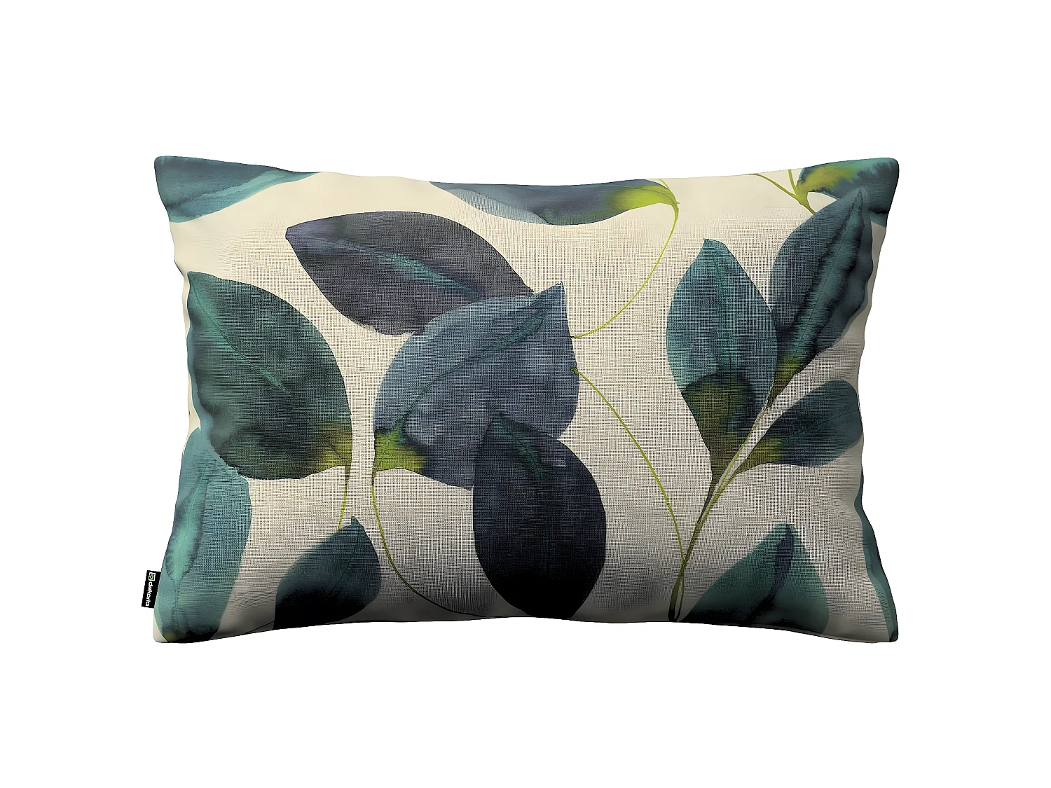 KISSENHÜLLE Abigail grün und beige, 60x40 cm