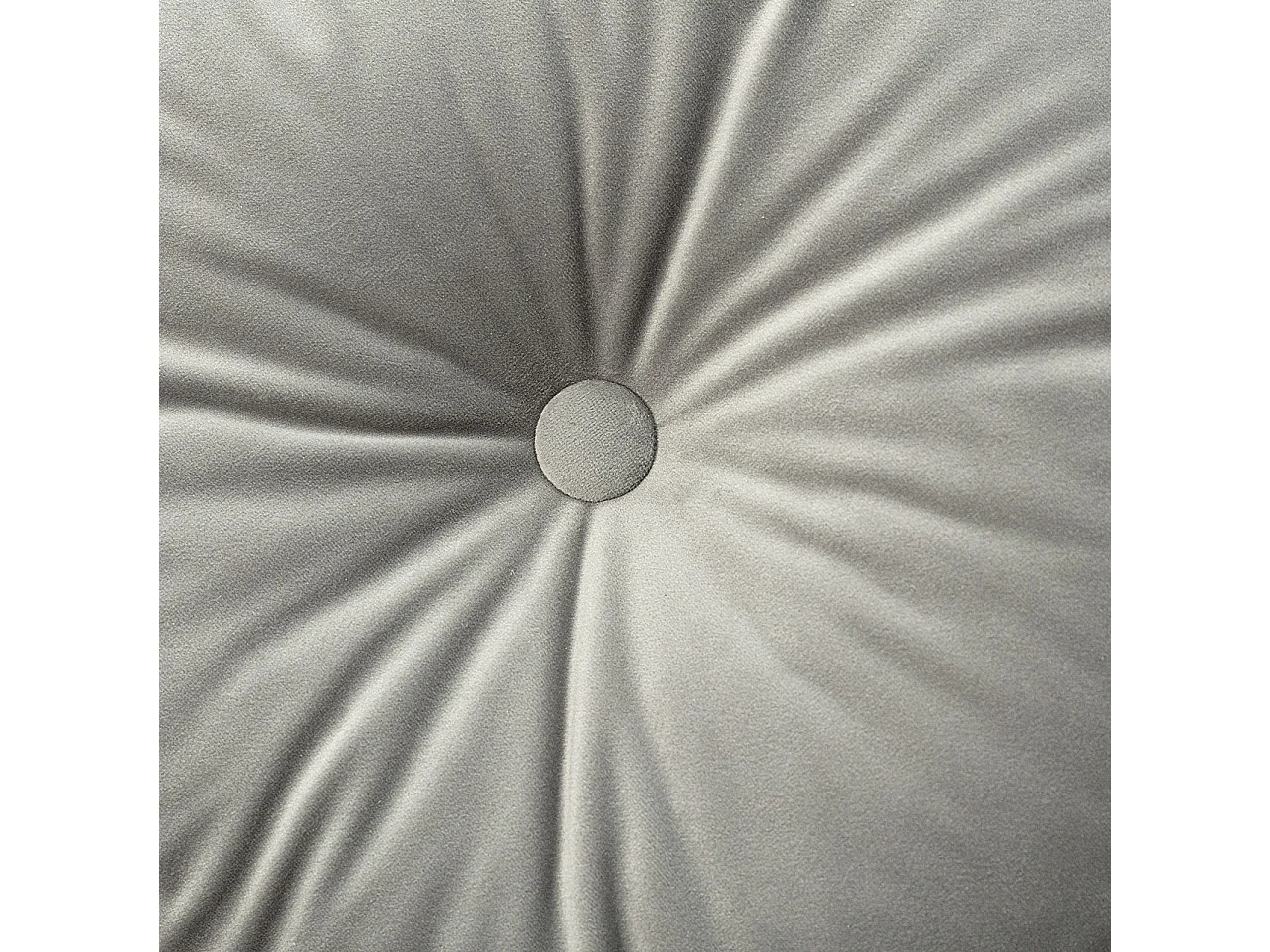 KISSEN Velvet rund, taupe, 37cm