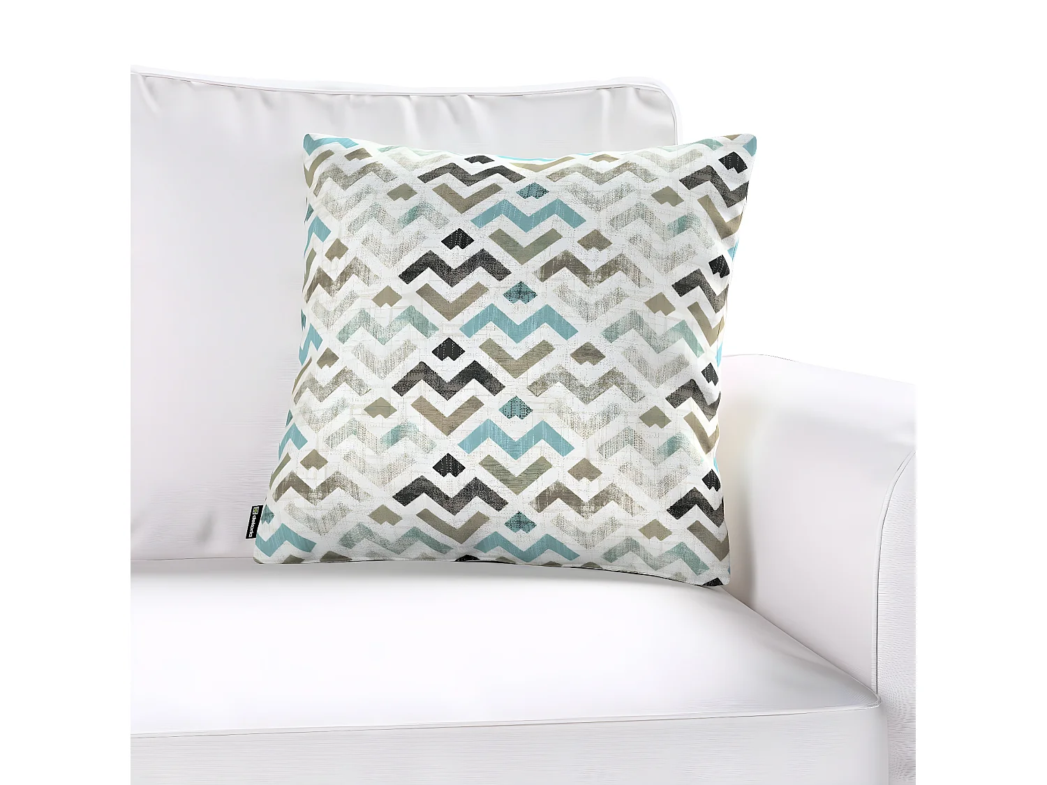 KISSENHÜLLE Modern blau, 43x43cm