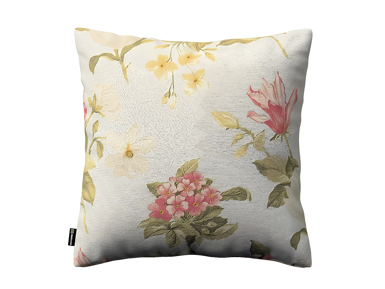 KISSENHÜLLE Londres blau und rosa, 50x50cm