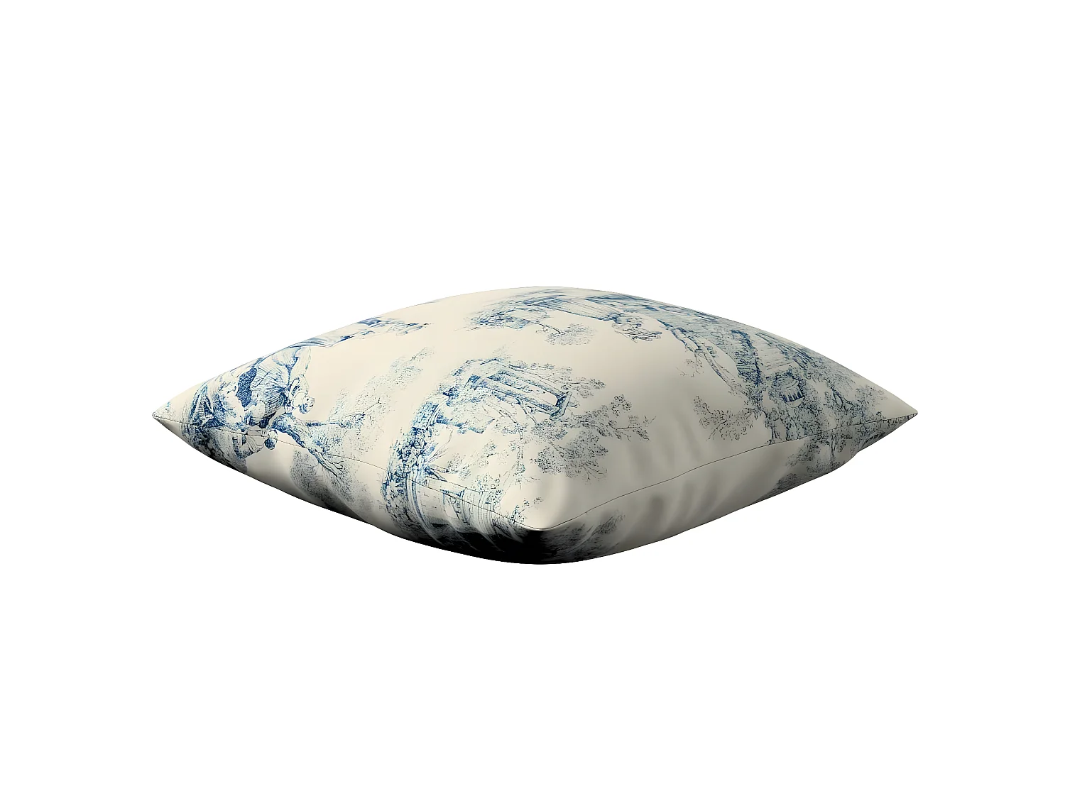 KISSENHÜLLE Avinon blau, 50x50cm