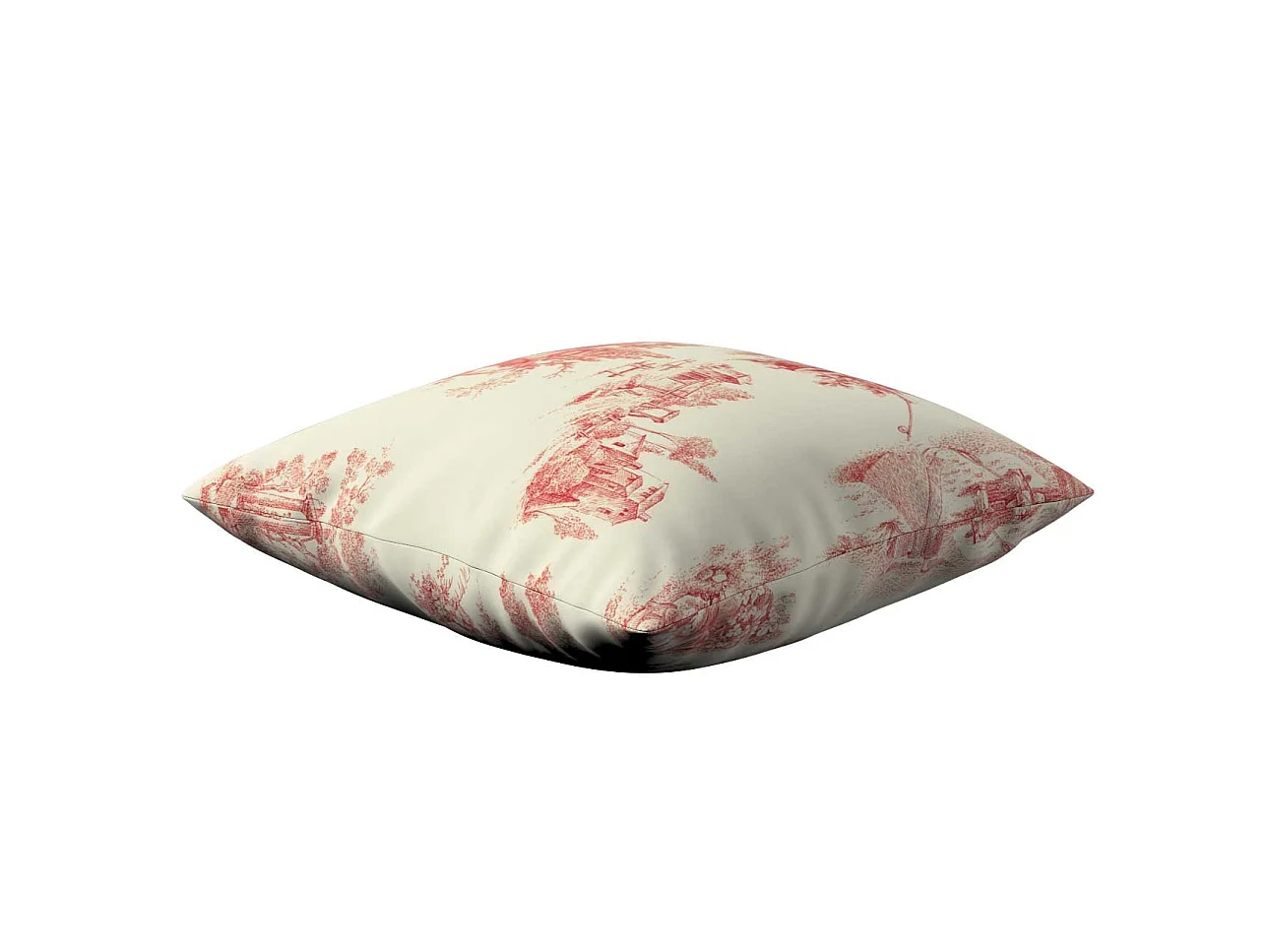 KISSENHÜLLE Avinon rot, 43x43 cm