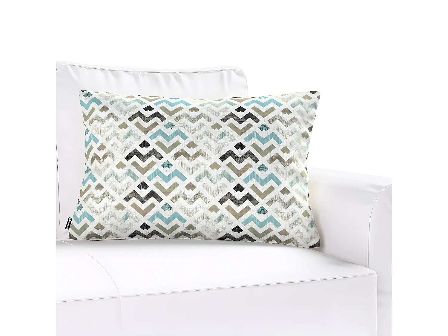 KISSENHÜLLE Modern blau, 60x40cm