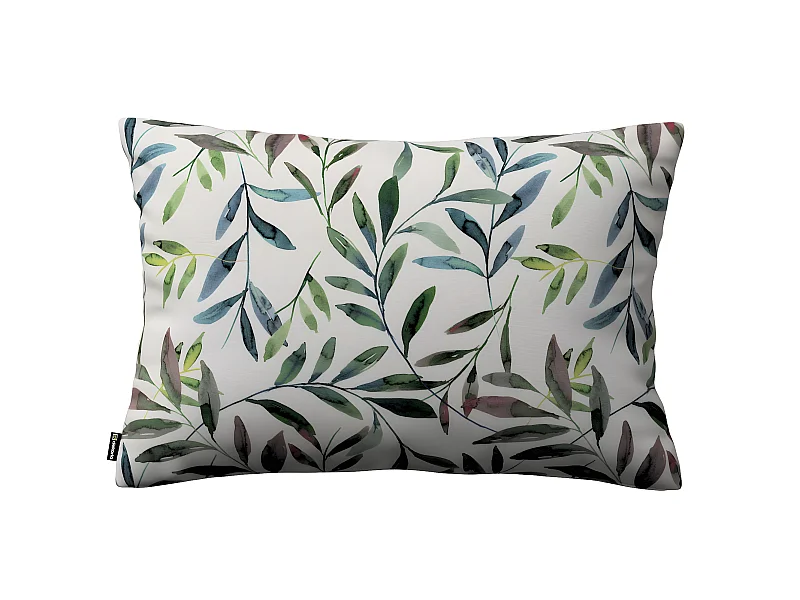 KISSENHÜLLE Eden weiß und grün, 60x40cm
