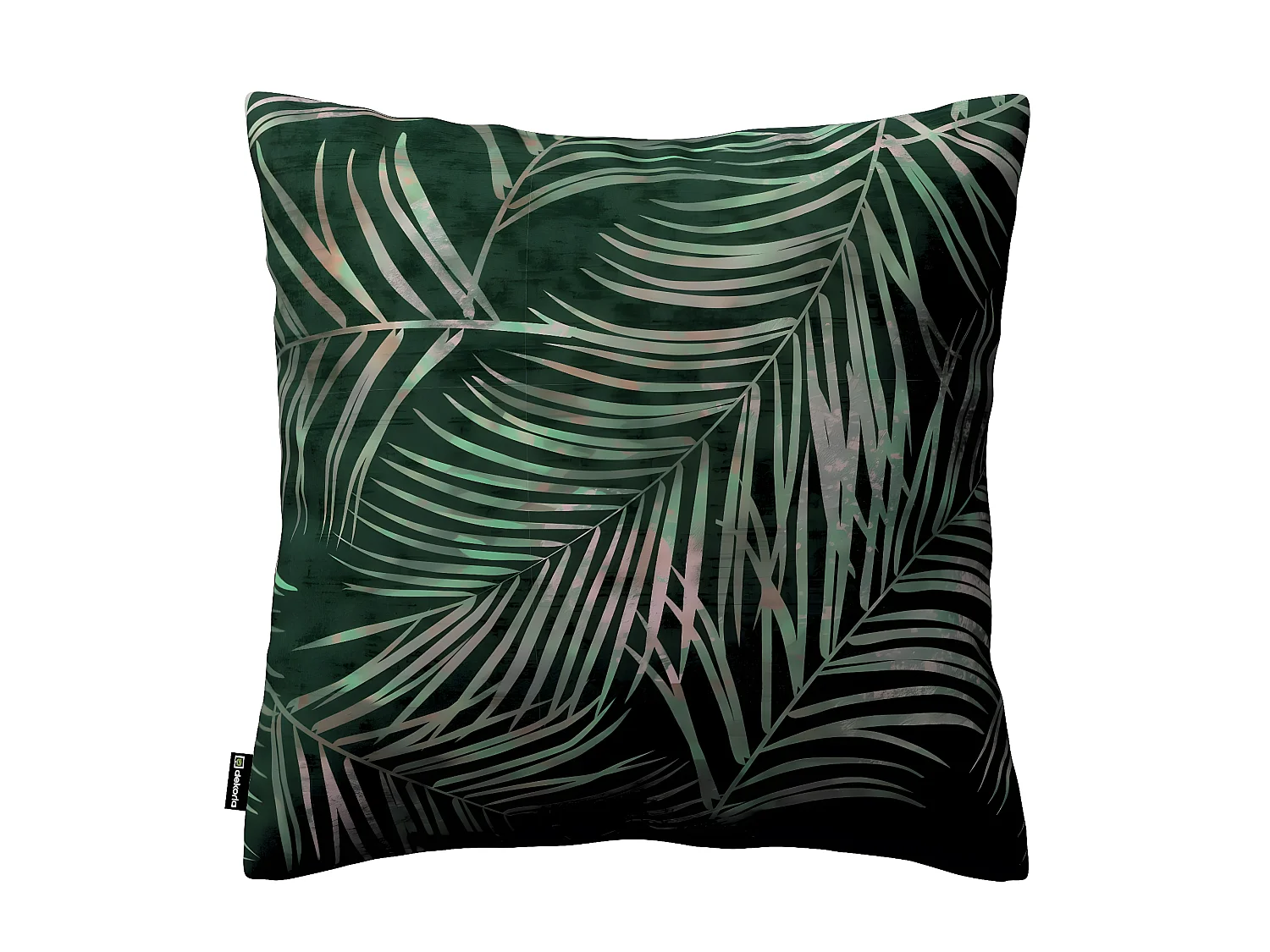 KISSENHÜLLE Velvet grün, 43x43cm