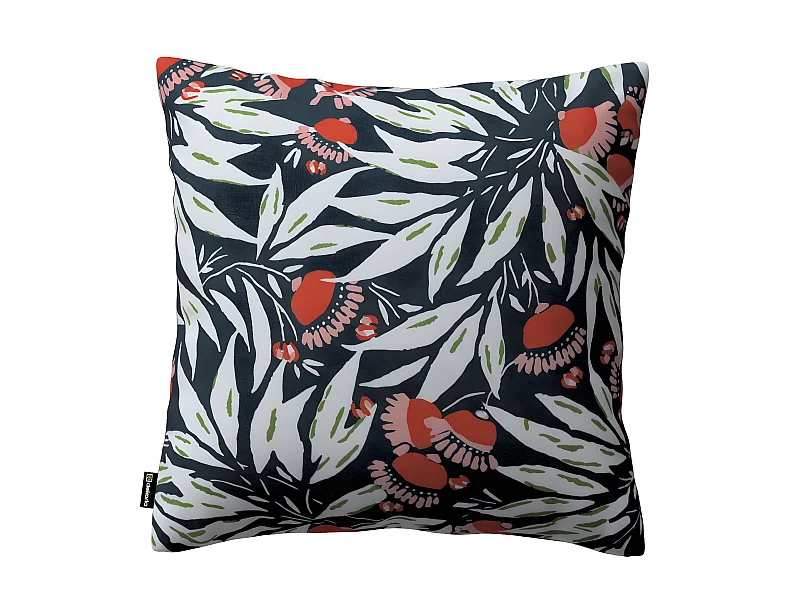 KISSENHÜLLE Eden blau und weiß, 43x43cm