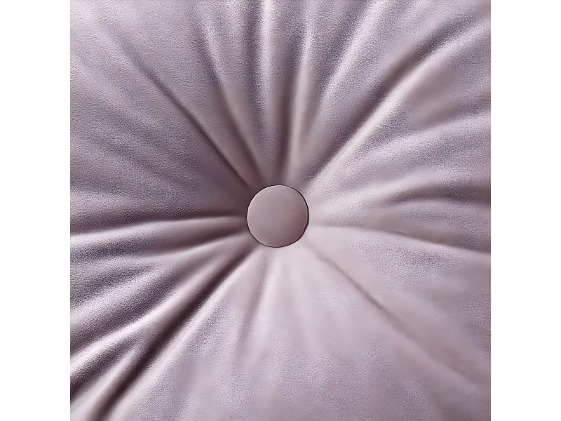 KISSEN Velvet rund, rosa, 37cm