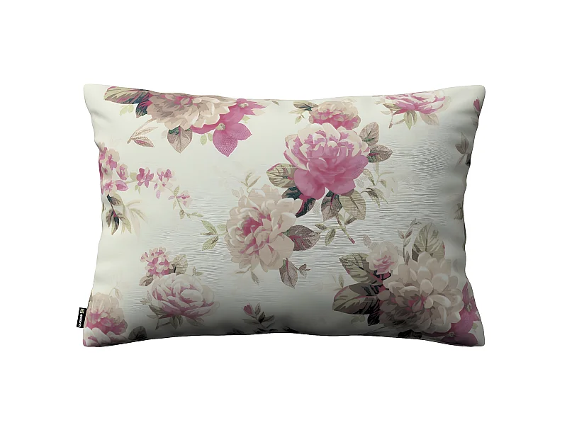 KISSENHÜLLE Mirella beige und rosa, 60x40cm