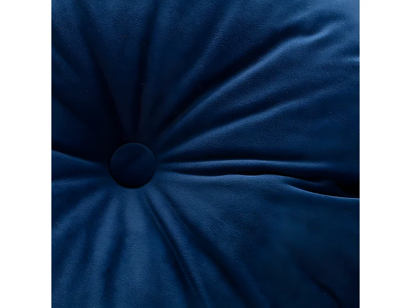 KISSEN Velvet rund, dunkelgrau, 37cm